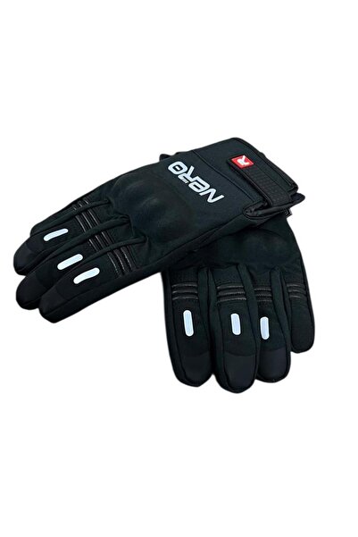 Motobisavm Gloves Motorcycle Nero