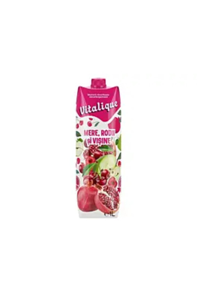Vitalique Suc de rodie, cireșe și mere 1 L