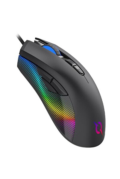 AQIRYS Phoenix Gaming Mouse, RGB, USB, Black