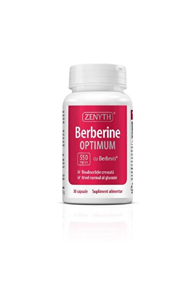 Zenyth Pharmaceuticals Berberina Optimum cu Berbevis® extract 550 mg, 30 capsule
