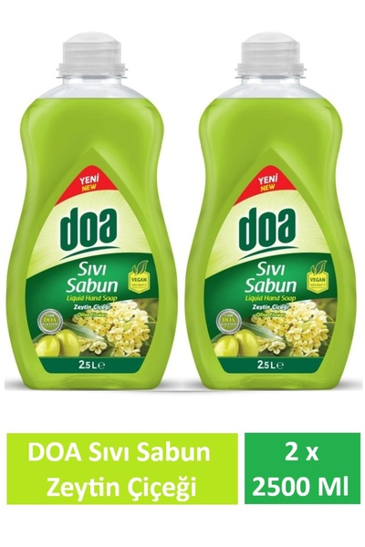 Doa Liquid Soap Olive Blossom 2.5 Lt X 2 Pieces