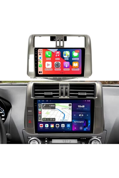 Carplayer Toyota prado android screen model 2010 2011 2012 2013,8gb ram 128gb...