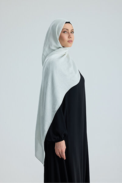 CHALE Floş Pamuk Şal / Lace of Leaves Collection- Berry Lace