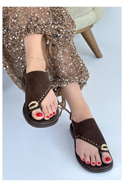 BellAyakkabı Bellamor Women's Studded Detailed Suede Stylish and Comfortable ...
