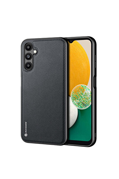 Dux Ducis Husă Fino pentru Samsung Galaxy A14 5G, cu ramă din silicon, neagră.