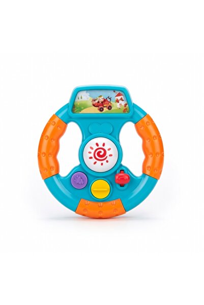 Avaleea Играчка волан със светлини и музика, интерактивна играчка за шофиране...