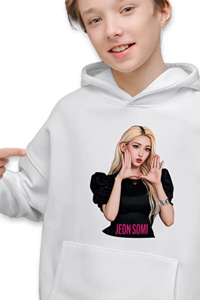 OEM Τζεόν Σόμι Εμπορεύματα K-pop Παιδικό Φούτερ για Αγόρια