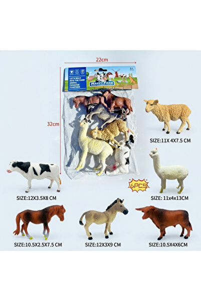 PlayFun Set Figurine Animale Jucărie Plastic Rezistent Educativ Colecție Cado...