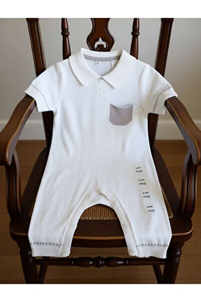 Nipperland 100% Knitwear Baby Boy Jumpsuit