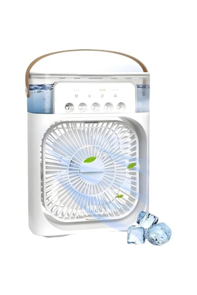 UTILIO Mini Ventilator Portabil 3 în 1, Răcitor de Aer, Umidificator, Purific...