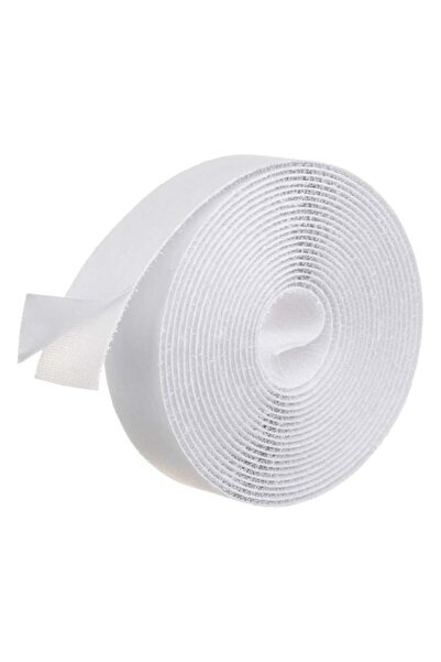 OEM Bandă cu Scai/Arici Autoadezivă, albă, Fixare Reutilizabilă, 4m x 2.5cm