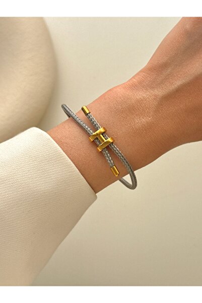 YOUES JEWELRY Steel Women's Men's Unisex Adjustable Rope Bracelet