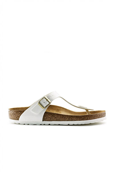 Birkenstock نعال جيزه باللون الأبيض
