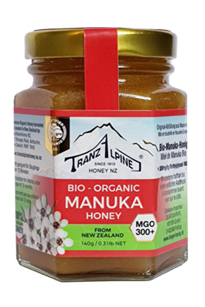 Hoyer Miere de manuka mgo 300+ bio 140g Tranzalpine