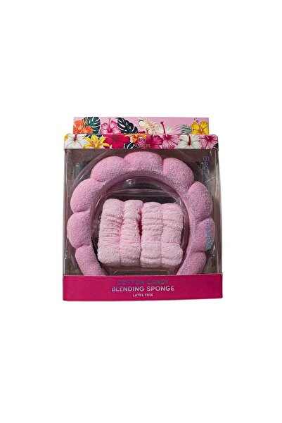 pasteel طقم عناية بالبشرة من – عصابة رأس وأساور معصم (Cotton Candy)