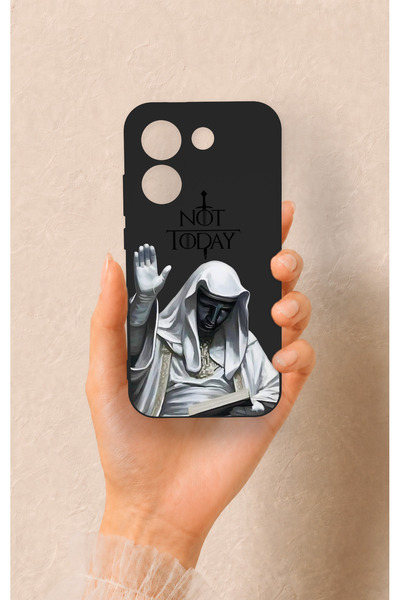Vip Case Poco X8 Pro Uyumlu Not Today Desenli Silikon Kılıf