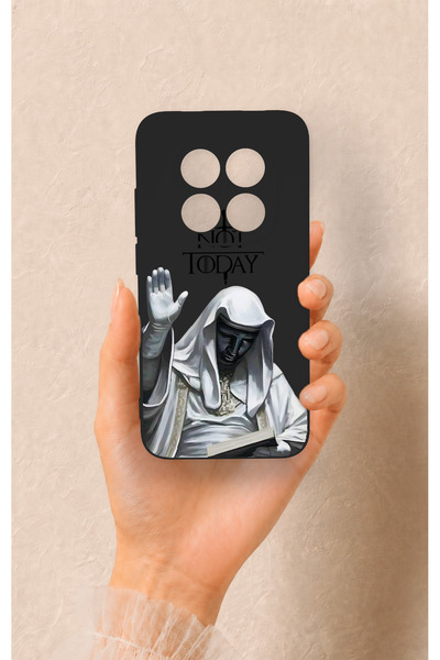 Vip Case Redmi Note 15 Pro 5G Uyumlu Not Today Desenli Silikon Kılıf