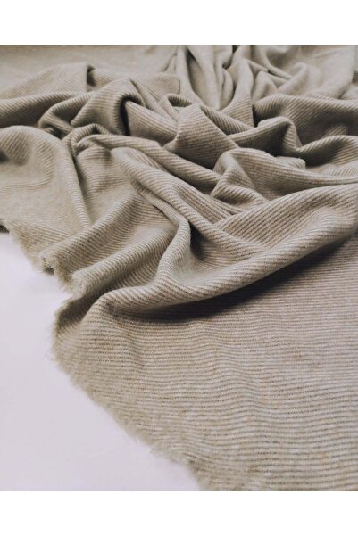 Kumaş Parça Green Ecru Diagonal Patterned Jacquard Interlock Fabric Soft and ...