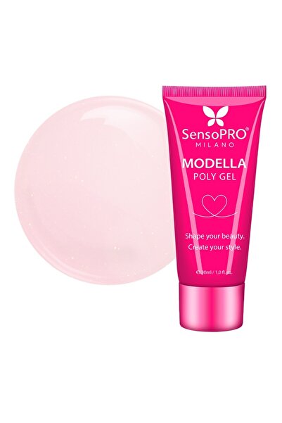 SensoPRO Milano Polygel MODELLA - Milano Blush, 30ml