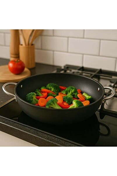 B & S B&S High Saucepot with INOX Handles (28 CM)
