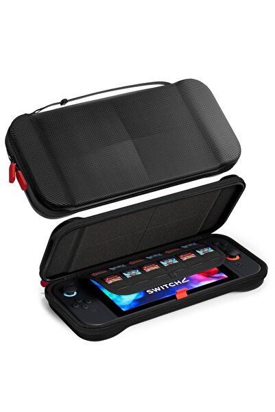 OEM Husă rigidă de călătorie pentru consola Nintendo Switch 2, pentru 12 jocu...