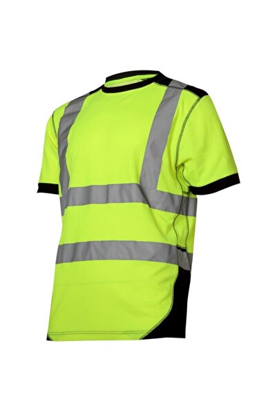 Lahti Pro Reflective t-shirt / green-black - s
