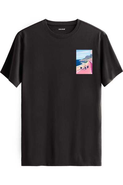 Colermi F1 Coast Race Themed Artistic T-Shirt
