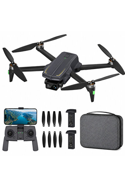 Velixo Dronă 4K 13MP cu GPS și WiFi 5G, Revenire automată, Urmărește-mă, Wayp...