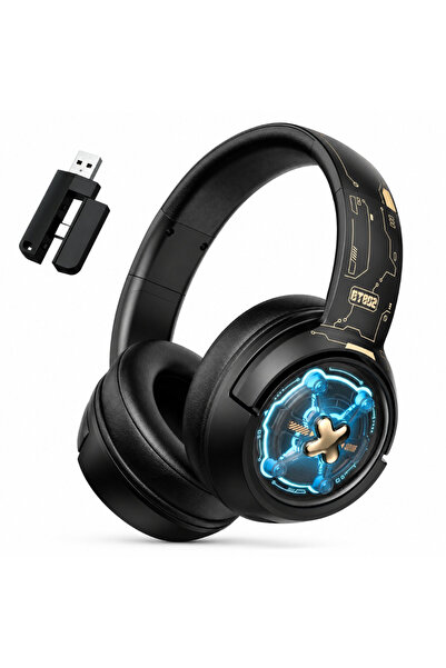 Velixo Căști de gaming wireless, Bluetooth 5.4, Peste ureche, Sunet surround,...