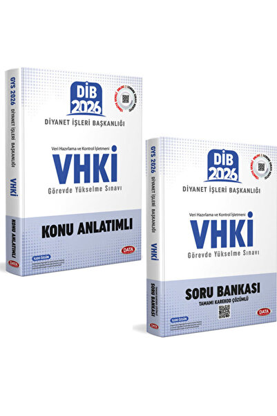 Data Yayınları 2026 DİB Diyanet işleri Başkanlığı Vhki Görevde Yükselme Sınav...