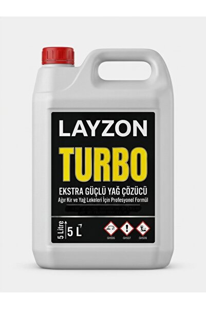 Turbo Yağ Çözücü / Ekstra Güçlü Yağ Çözücü 5L