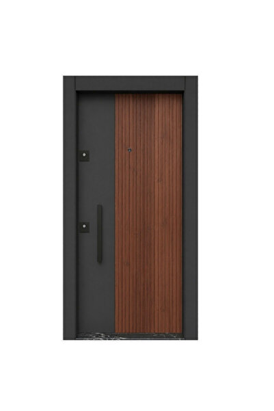 HOMECONOM C7700 Çelik Kapı - Laminox - Sağ Yön
