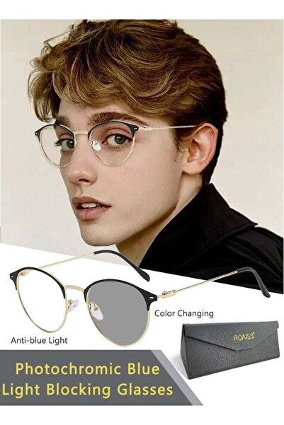 ROAISS Blue Light Blocking Sunglasses Anti UV Glare Blue Light Filter Compute...