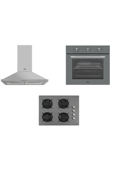 Vestel AF-6682 G + AD-6001 X + AO-65104 G ANKASTRE SET