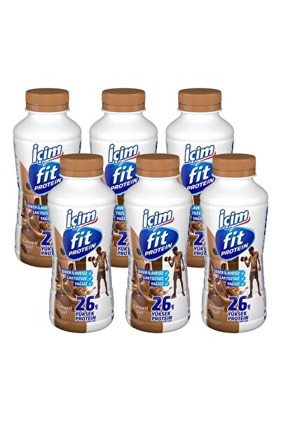 Ülker İçim Fit Protein Kahveli Süt 400 ml x 6 Adet