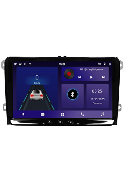 Carvocal Volkswagen Caddy Android Multimedya Sistemi (2004-2019) CRV-4580SX P...
