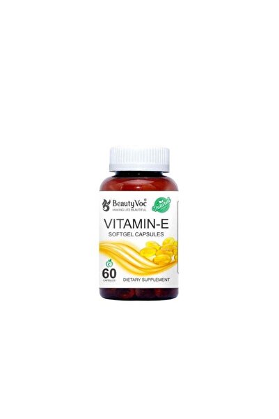 Top Choice Beauty Voc Vitamin E Softgel Capsules for Immune Support 60 Capsules