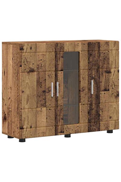 vidaxl Dulap din Lemn Lemn vechi 88,5 x 30,5 x 73 cm Lemn compozit