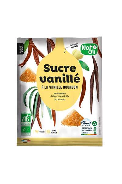 Natali Zahar vanilat bourbon bio 80g Nat-ali