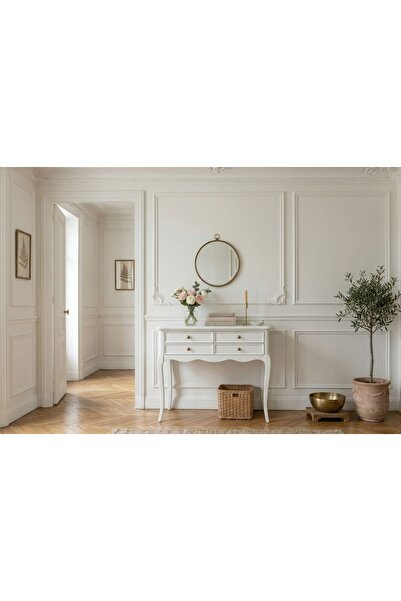 Vivense OSLO KLASİK COUNTRY TARZ DRESUAR, LAKE BEYAZ