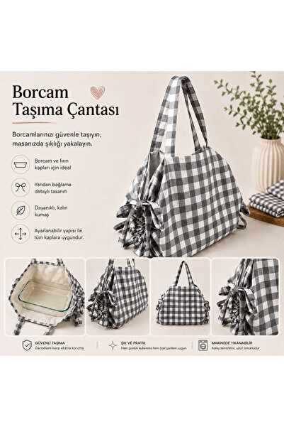 Belomia Home Collection Pötikare Desen Borcam Taşıma Çantası | Ayarlanabilir ...