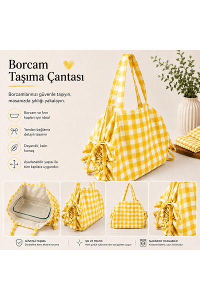 Belomia Home Collection Pötikare Desen Borcam Taşıma Çantası | Ayarlanabilir ...