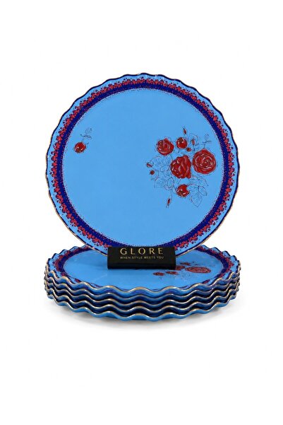 Glore Hortus Servis Tabağı 26 Cm 6 Lı