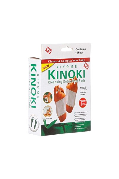 Kinoki لصقات تنظيف القدمين (10 قطع)