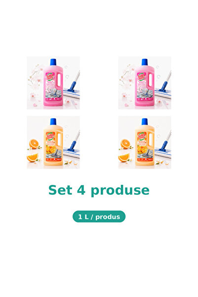 Super wash Комплект 4 продукта Супер уош, Микс 2x Орхидея, 2x Портокала