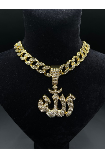 AG23 Allah Yazılı Chain Kolye