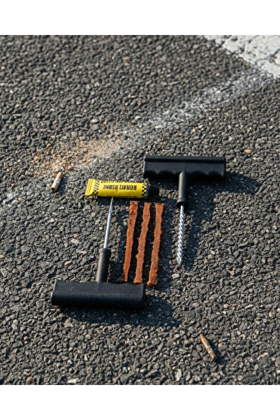 ARMÜZ Siguran set za popravku guma za automobile, motocikle i bicikle