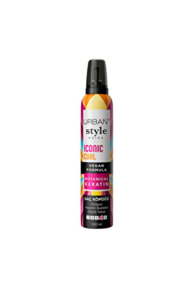 Urban Care Style Guide Saç Köpüğü Iconic Curl 200 ml
