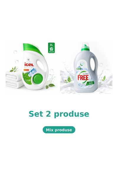 Igel Rufe, Set 2 Produse: White, Alpine White