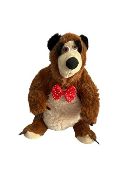 OEM Ursul, personaj de pluș muzical adorabil, Mașa și Ursul, maro, 27 cm